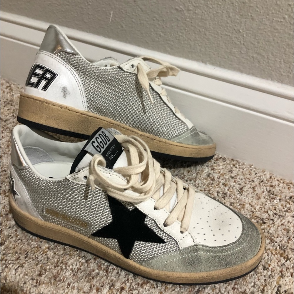 Golden Goose Women’s Ballstars Size 37 Amazing Condition 💯❤️